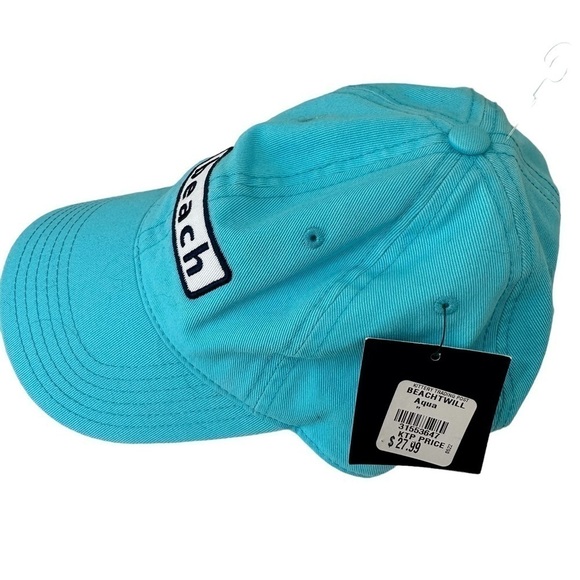 Beachfolly Beach Chill Cap, Aqua Blue - Picture 7 of 7